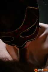 Dolores blowjob and anallover with Italian mask Preview picture 6