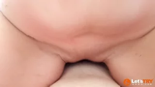 Lola fucks and gives blowjob and catches sperm with pussy frame 7