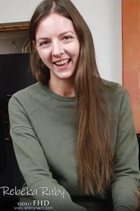 Perfect body teenager Rebeka Ruby likes gives a blowjob